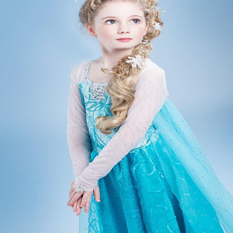 F68009 Frozen dress princess dress